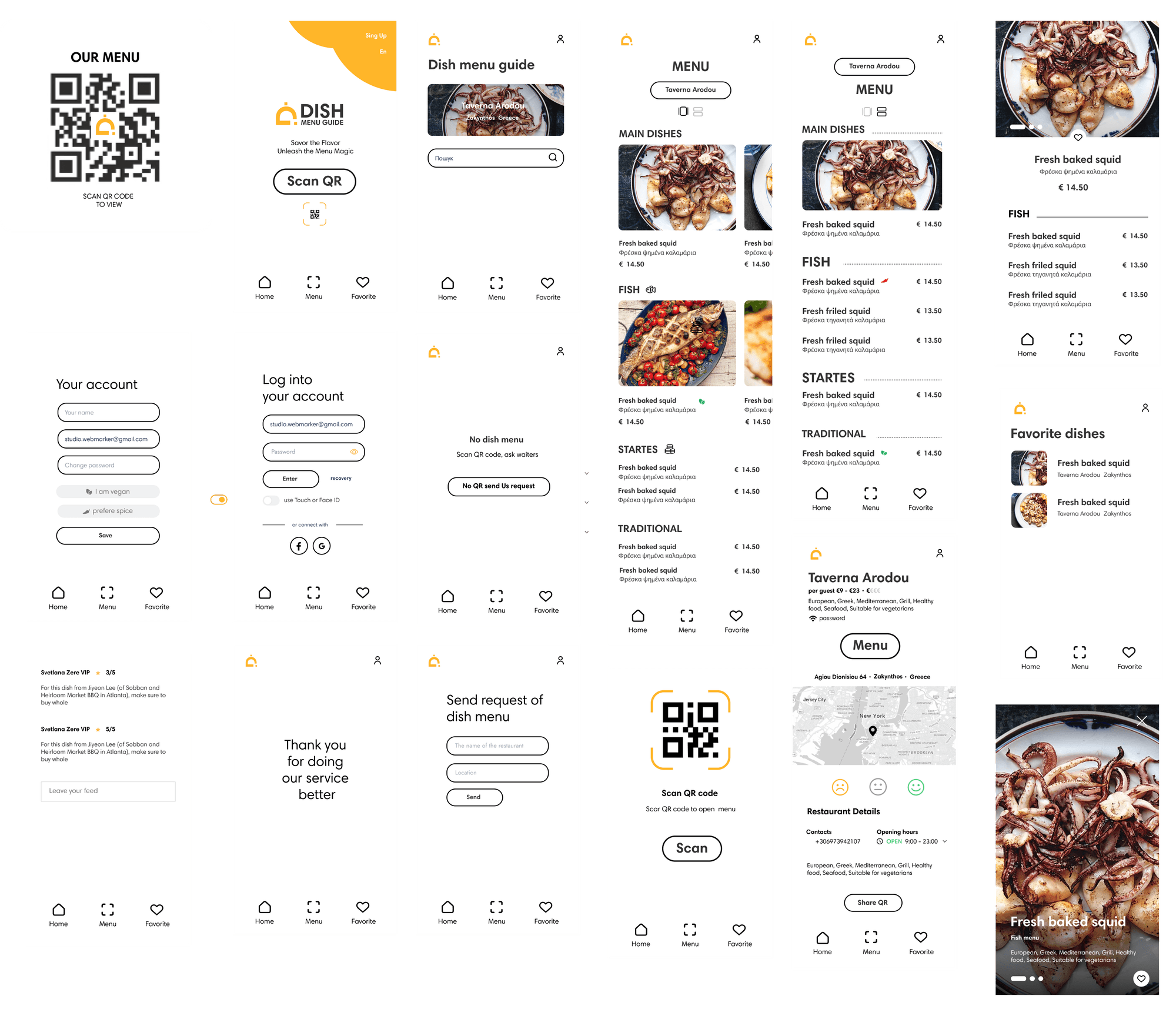 Figma app Screens